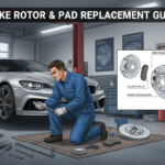 how to change brake rotors and pads